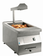 Pommesfrites varmer.