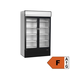 Display køleskab med Flot design til Restaurant