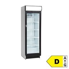 Display køleskab med LED Lys til Flasker og Dåser.