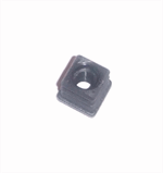 Prop til 20x20 st�lr�r / Plast / Sort / med 10mm gevind.
