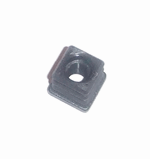 Prop til 25x25 st�lr�r / Plast / Sort / med 10mm gevind.