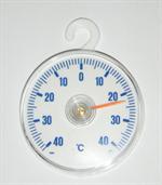Termometer rund m/krog -40+40�C
