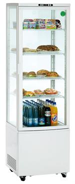 Display køler - 285 L Hvid