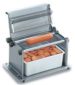 Pølsesnitter - manuel - rustfri stål