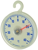 Rund Termometer med Krog -40+40°C