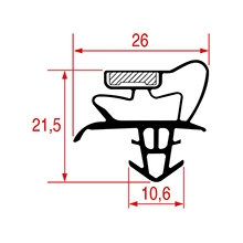 Liste til PORKKA SKUFFE 445 x 285 mm