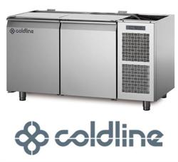 COLDLINE - MASTER - KØLEBORD MED 2 LÅGE