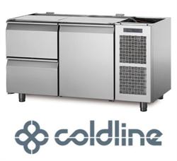 COLDLINE - MASTER - KØLEBORD MED 2 LÅGE