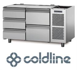 COLDLINE - MASTER - KØLEBORD MED 2 LÅGE