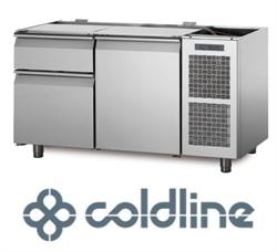 COLDLINE - MASTER - KØLEBORD MED 2 LÅGE