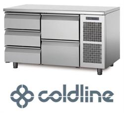 COLDLINE - MASTER - KØLEBORD MED 2 LÅGE
