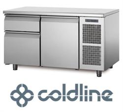 COLDLINE - MASTER - KØLEBORD MED 2 LÅGE