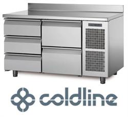 COLDLINE - MASTER - KØLEBORD MED 2 LÅGE