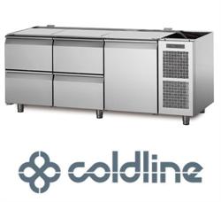 COLDLINE - MASTER - KØLEBORD MED 3 LÅGE