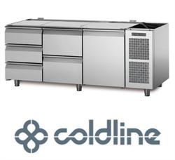 COLDLINE - MASTER - KØLEBORD MED 3 LÅGE