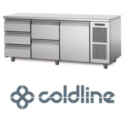 COLDLINE - MASTER - KØLEBORD MED 3 LÅGE