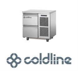 COLDLINE - MASTER - KØLEBORD MED 2 skuffer - 1/2 + 1/2