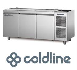 COLDLINE - SMART - KØLEBORD MED 3 LÅGER