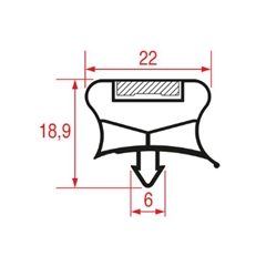 Låge Parkning For Ilsa Døledisk 630x485 mm