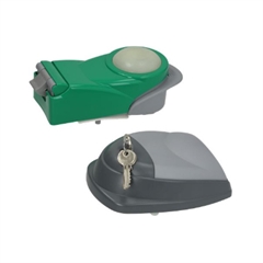 Professionelt kølerumshåndtag – sikrer tæt lukning og nem betjening 