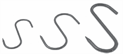 Kødkroge formet som et S