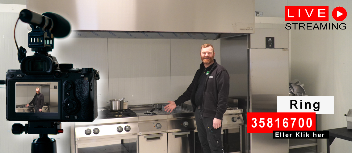 Online fremvisning i vores showroom