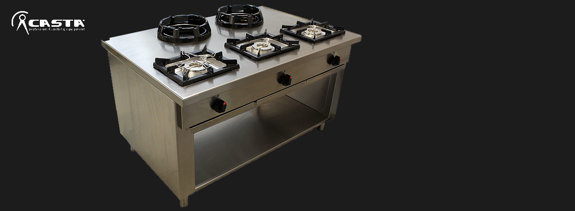 WOK komfur til industrien