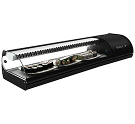 Sushi Kølevitrine 6 x 1/3 GN - Kompressor Højre side